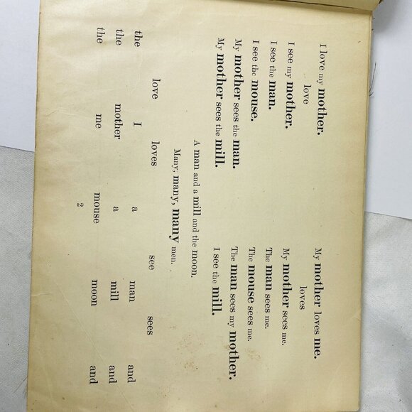 Laura’s Series 1902 A Primer Hailmann Birchard Reading Writing With Cursive Book - Picture 13 of 16